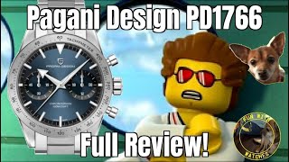 Pagani Design PD1766 Chronograph Watch Review [upl. by Abisha]