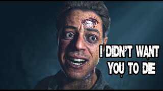 Until Dawn Remake  Joshs Halucination and His Death Scene [upl. by Innos]