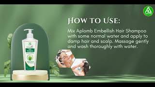 Aplomb Embellish Hair Shampoo [upl. by Pellegrini]