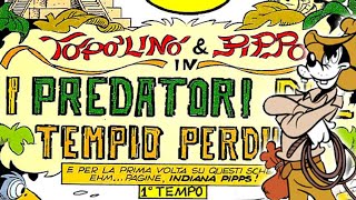 Topolino amp Pippo in I predatori del tempio perduto  Sarda  Uggetti 1988 [upl. by Arrekahs]