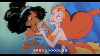 0ARCHIVES  Jasmine Meets Saleen Aladdin The TV Series [upl. by Leraj]