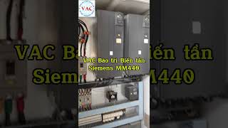 Bảo trì biến tần Siemens MM440 tại Bình Dương baotri maycnc suabientan vac cnc [upl. by Nnylrebma]