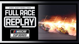 2021 Daytona 500  Massive Wrecks and an Upset Winner  Full Race Replay [upl. by Gnaoh638]