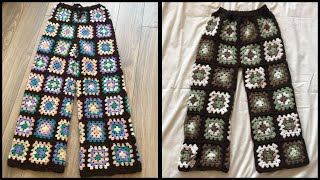 top attractive and pant style trousers made with the help of crochet [upl. by Hardan711]