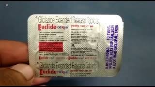 Euclide XR 60 Tablet  Gliclazide Extended Release Tablets  Euclide XR 60mg Tablet Uses Side effect [upl. by Amsirp370]