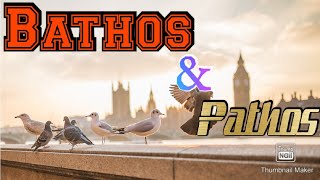 What Are Bathos And Pathos Easy Exemplary English [upl. by Norved]