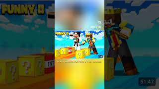 Gamer fleet lucky block race funny moment minecraft gamerfleet gaming minecraft shorts [upl. by Shepherd628]