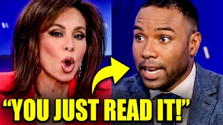 Jeanine Pirro EXPLODES In Outrage As CoHost Takes Her To School [upl. by Eydnarb]