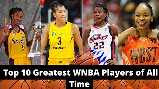 Top 10 Greatest WNBA Players of All Time [upl. by Dorian]