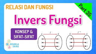 Relasi dan Fungsi Matematika Kelas 10 • Part 35 Invers Fungsi [upl. by Filippo32]