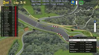 Ultimate Racing 2D 2  Racing Nordschleife 1 [upl. by Martita]