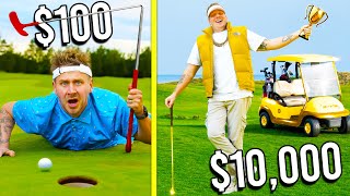 10000 VS 100 GOLF CHALLENGE [upl. by Skipton809]