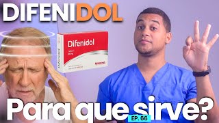 DIFENIDOL PARA QUE SIRVE  3 COSAS  MEDICAMENTOS [upl. by Ennelram]