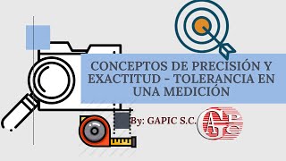 Conceptos de precisión y exactitud  tolerancia en una medición [upl. by Sinai897]