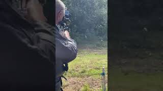 Karl Morris taking a tough standing lane bfta fieldtarget shooters shorts airrifleshooting [upl. by Nosak]