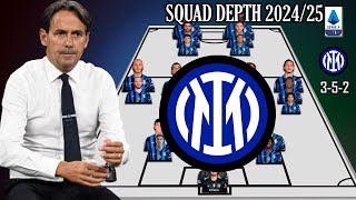 Inter Milan Best Squad Depth For 2425 Season With ZielińskiMartínez Mehdi Taremi Palacios [upl. by Kcirdled]