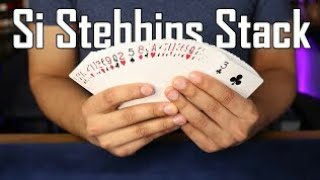 si stebbins stack ACAAN card trick tutorial [upl. by Notnert542]