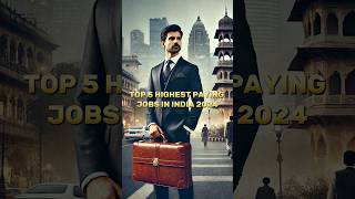 Top 5 Highest Paying Job In India 🇮🇳 2024 Shorts Jobs Salary [upl. by Narot]