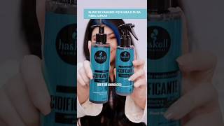 💚Acidificante Redutor de PH Haskell Shampoo Supermáscara e Fluido Reconstrutor [upl. by Aikahc]