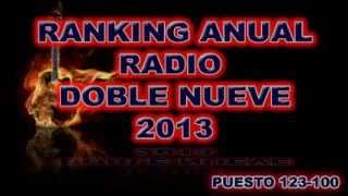 Ranking Anual de Radio Doble Nueve 2013 Parte 2 [upl. by Lenee]