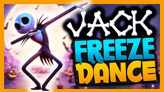 🎃👻 Halloween Freeze Dance with Jack Skellington 🎃👻 Brain Break for kids  Just dance and freeze [upl. by Suillenroc]