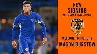 MASON BURSTOW SIGNS FOR HULL CITY [upl. by Nahshunn66]