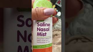 How to use saline nasal mist spray for babies 0  12 [upl. by Elspeth363]