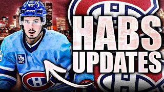 MONTREAL CANADIENS UPDATES NEW ROSTER MOVES AFTER RAFAEL HARVEYPINARD INJURY [upl. by Freeborn]