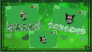 ll 🚫 Phantoms  Wings Green Screens ll aj ajpw animaljam animaljamplaywild [upl. by Glendon]