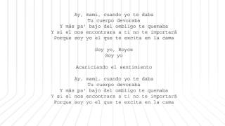 Prince Royce  Cuchi Cuchi Letra Oficial [upl. by Wanda246]