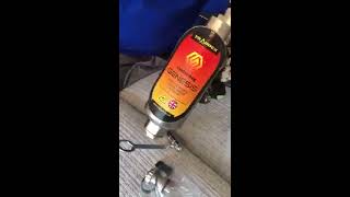 Trappex Centramag Genesis central heating magnetic filter similar to Fernox TF1 Omega [upl. by Deehsar]