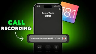 How To Use Call Recording in iOS 181  How To Record Calls in iPhone  iPhone Call Recording [upl. by Ylicec]