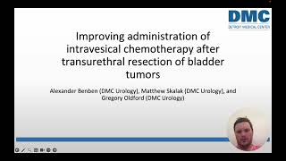 Improving administration of intravesical chemotherapy after transurethral resection of bladder tumor [upl. by Erika717]