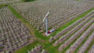 Drone Tour  Southern Oregon Pear Blossoms in 4K 2018 [upl. by Albrecht]