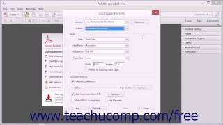 Recognizing Text in a Scanned PDF  Adobe Acrobat XI Training Tutorial Course [upl. by Eeram]