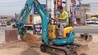 Autowinicom Korean used Excavator  Kubota U10 YB Machinery008 [upl. by Linetta981]