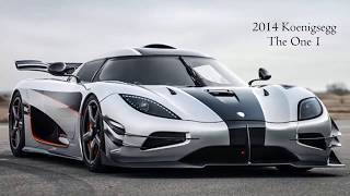 Top 10 Koenigsegg Car Models of All Time [upl. by Ennyroc]