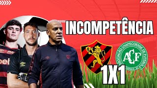 SPORT DECEPCIONA A TORCDA E FICA NO EMPATE COM A CHAPECOENSE AO VIVO [upl. by Ythomit661]