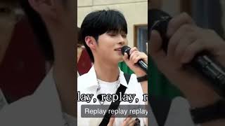 sung hanbin singing replay by shinee at K Star Next Door [upl. by Eng]