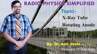 Simplified Diagnostic Radiology PhysicsLecture On Rotating Anode  By Dr Anil Joshi Professor [upl. by Ynnavoig798]