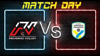 PREVIATO PRIVERNO VOLLEY VS PALLAVOLO SABAUDIA [upl. by Adnohsirk215]