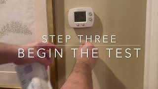 How to use an Air Chek Short Term Radon Test Kit [upl. by Nitnilc]