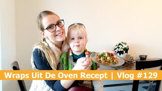 Wraps Uit De Oven Recept  Bellinga Vlog 129 [upl. by Nymrak]