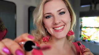 Charming Southern Belle does your make up 🌺 ASMR [upl. by Noiram]