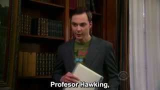 Sheldon conoce a Stephen Hawking [upl. by Lacefield]