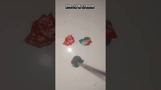 Guess the Color in ASMR short asmr drawing paintmix [upl. by Junina]