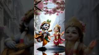 Krishna Radha love short video [upl. by Lramaj622]