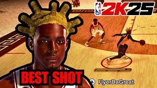 NBA 2K25 • quotBEST FAST JUMPSHOTquot For Small Guards Below 65 GET MORE GREENS  FLYERDAGREAT 🐐 [upl. by Bridge367]