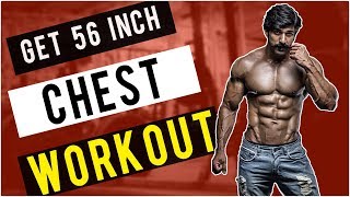 Get 56” Inch Chest Workout  छाती कैसे चौड़ी करे  Rubal Dhankar [upl. by Llekcor]