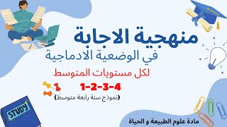 منهجية الاجابة بالتفصيل🧠🎯 في وضعية علوم الطبيعة و الحياة 🏅لكل المستويات 📚 [upl. by Esirtal]